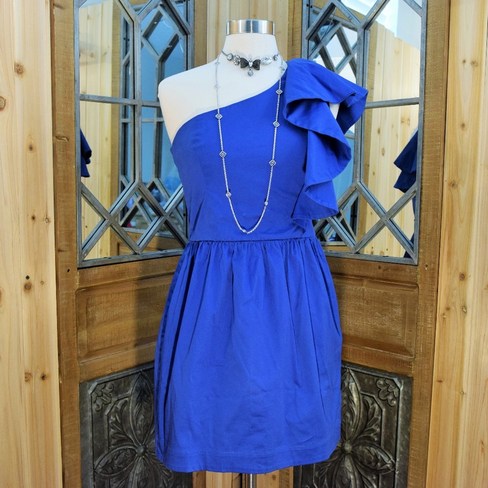 French Connection One shoulder dress